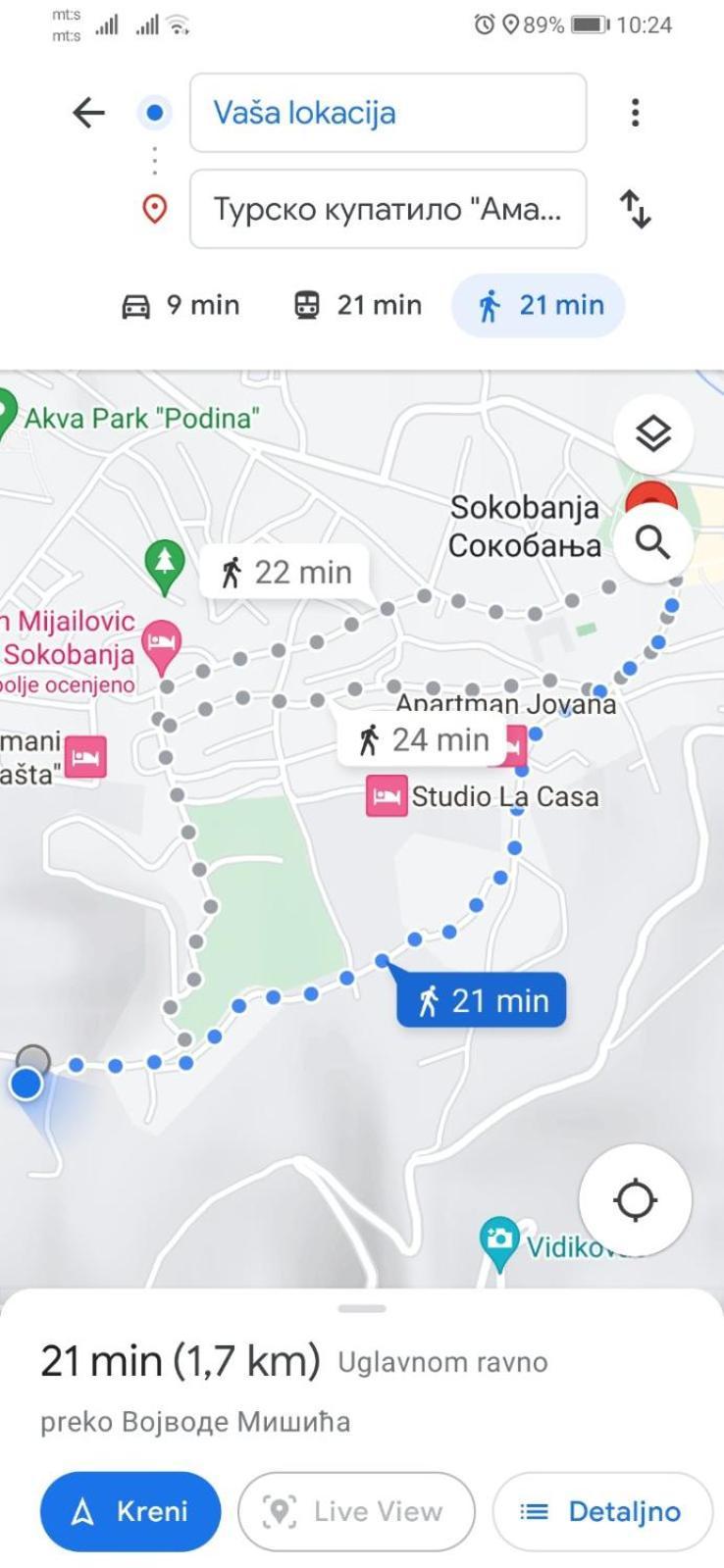 Apartman Mika Soko Banja Ngoại thất bức ảnh